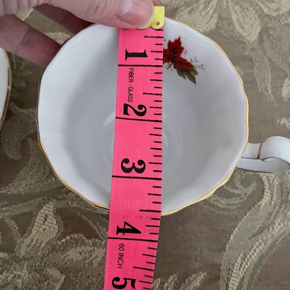 Royal Adderley Maple Leaf Tartan Teacup & Saucer - Picture 8 of 10